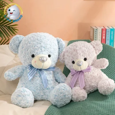 Link Brand Bear Fancy Dress Costume T-Shirt Pajamas Flower Teddy-Bear Red Doll Statue Cheapest Crystal Small Plush Teddy