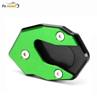 CNC Aluminum Motorcycle Side Pad Stand Kickstand for Kawasaki Versys X 300 Versys 1000 Versys250X