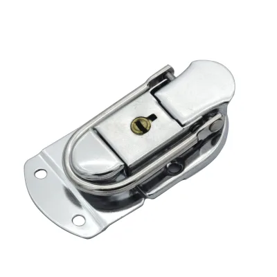 Wooden Box Black Latch with the Key