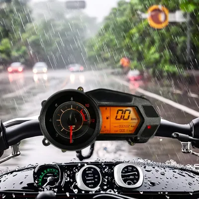 New Bajaj Pulsar 135 LS Gasoline Motorbike with ABS LCD Dashboard Odometer and Speedometer Cheap Sale