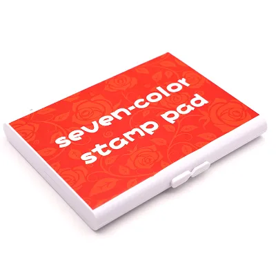 Factory Direct Supply New Retro Custom Color DIY Children's Finger Painting Stamp Ink Pad for Children 177