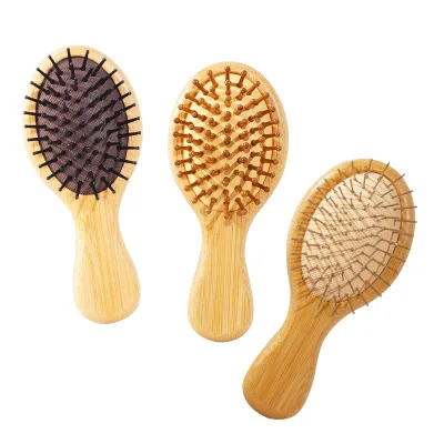 Personalised Classic Baby Gifts Customize Logo Mini Wooden Common Comb for Kids Children Girls Birthday Gifts