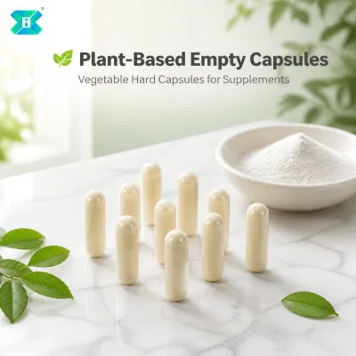 BSE-TSE Free Empty Capsules Plant-Based HPMC Shells for Drugs