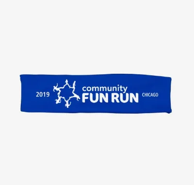 Promotional Toledo Stylish Cooling Headwrap Unisex for Running Yoga Festival Giveaway Custom Printed Brand Name