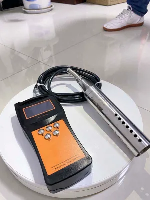 LONNMETER High Accuracy Handheld Tuning Fork Densimeter 0.001 G/cm Resolution 316L/Zirconium Alloy Fork Body Rechargeable