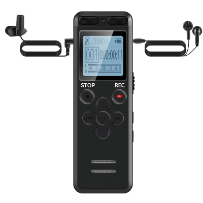 E36 Digital Voice Activated Recorder with 5520 Hours Audio Recording for Lectures Dictaphone Sound Capture