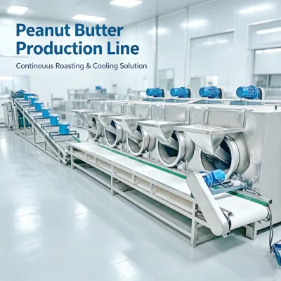 Commercial Peanut Butter Production Line Crunchy Peanut Paste Processing Machine