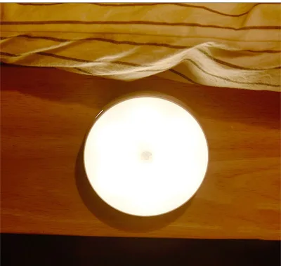 Modern Rechargeable LED Night Light for Kids Rooms Hallways Kitchen Ambient Lighting Soft Illumination Cabinet Lights