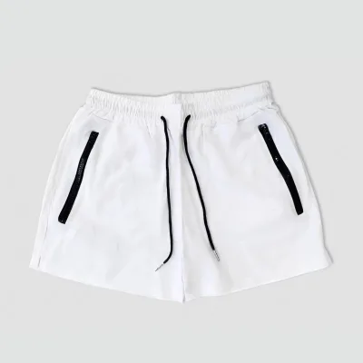 Outdoor New Style Men's Sports Shorts 100% Cotton Eco-Friendly Breathable Hot Shorts Solid Pattern Quick Dry Gym Shorts
