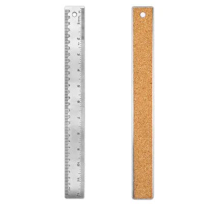 SINOART 30/38/45/60cm Stainless Steel Skidproof Ruler With Graduation Both in Metric & Inch