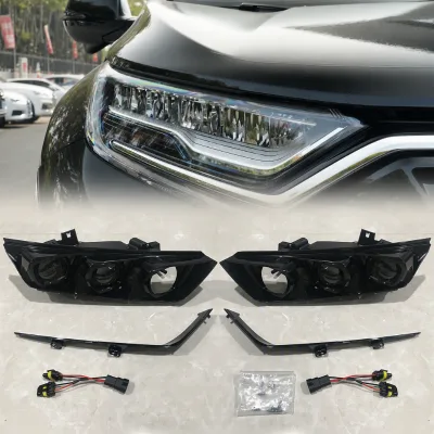 Headlight Kit for Honda CRV 2017 2021 LED Projector Lens Retrofit Upgrade Kit Plug and Play Auto Head Lamp Accessories