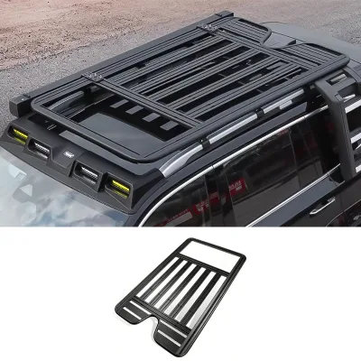 For GWM Tank 500 Heavy Duty Aluminum Alloy Roof Rack Multi-Functional Expansion Platform Upgraded Enhanced Version