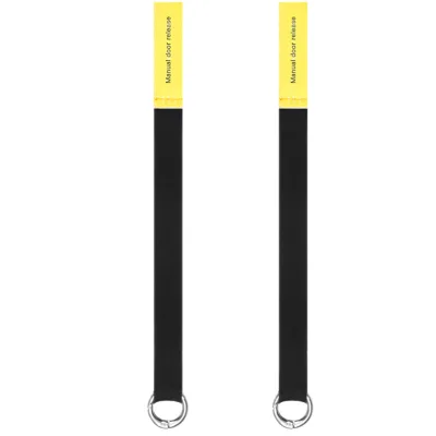Car Rear Door Emergency Safety Rope Rear Door Mechanical Switch Emergency Handles for Tesla Model 3 Model Y