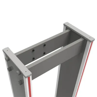 Coin-sized Metals Detection Walk Through Metal Detector Safety Door ZK-D1065 With 6 Zones