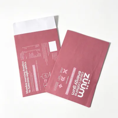 Custom Logo Printing Paper Gift Envelope Packaging Recycled Small Kraft Envelope with Logo Print