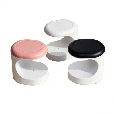 USB Plastic Nail Lamp C-shaped UV/LED Curing Single-nail-plate Dryer Compact Portable Mushroom-shaped