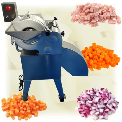 Electric Vegetable 3D Dicing Fruit Cube Cutting Machine for Vegetable Cubes