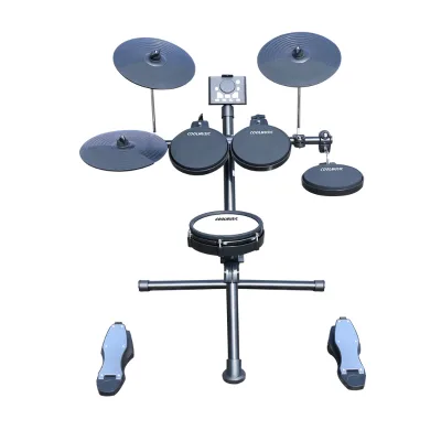 Musical Instrument DD4 Portable Electronic Drum Set for Home Practice