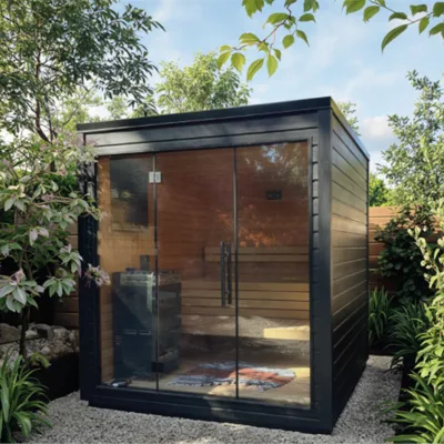 Sauna Room Black 1 Person Size Portable Steam Sauna