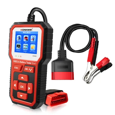BST200 Digital Analyzer 12V Car Battery Tester 100-1100 CCA Automotive Bad Cell Load Test Tool for Cars & Trucks
