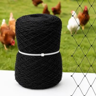 Tear Resistant 6m Wide 150d Nylon Bird Net Mesh for Vineyard Peach Tree Parrot Aviary Garden Pond Orchard Rows Plant