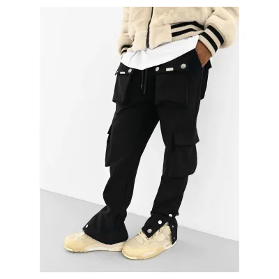 Professional New Design Full Pocket Casual Pants Solid Color Comfortable and Lightweight for Summer Activities Low Waist