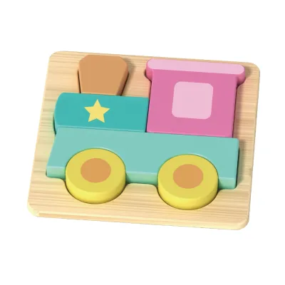 3D Wooden Toddler Animal Jigsaw Puzzles Preschool Learning Toys for Kids