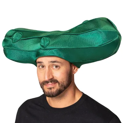Custom Food Hats Rasta Pickle Hat Costume Accessory Dill Cucumber Gherkin Accessories Hats Headwear Costumes