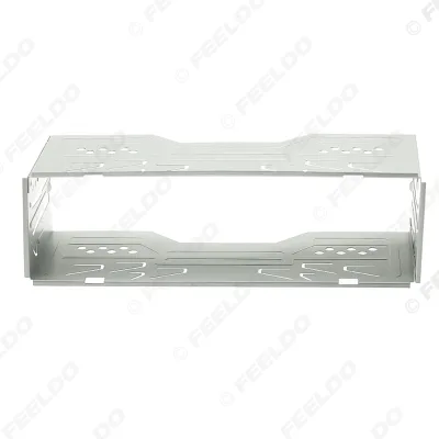 Car ISO 1DIN Stereo Audio Refitting Facial Frame Panel Installation Metal Cage for Universal Car Stereo Audio