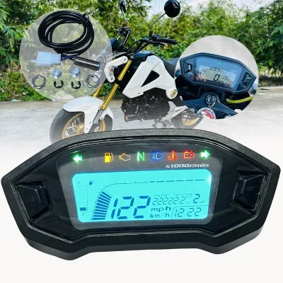 7-color Backlight Motorcycle Msx125 Accessories Speed Measuring Instrument for honda Msx 125 Tt Ds 200 Italika