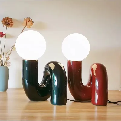 Minimalist LED Desk Lamp | Modern Creative Glass Table Lamp