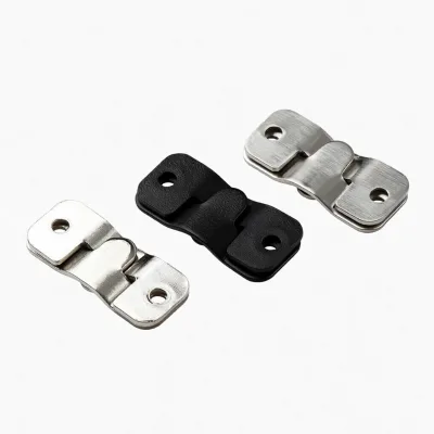 Stainless Steel Mountain Word Buckle Photo Frame Pendant Furniture Connector Bed Buckle Hanging Piece Mirror Buckle Sofa Insert