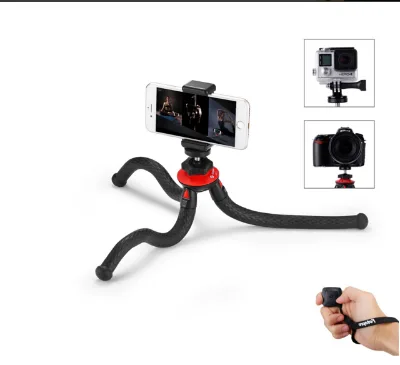 Phone Tripod With  Remote Control,Mount Adapter for IPhone,Smartphone,Camera,