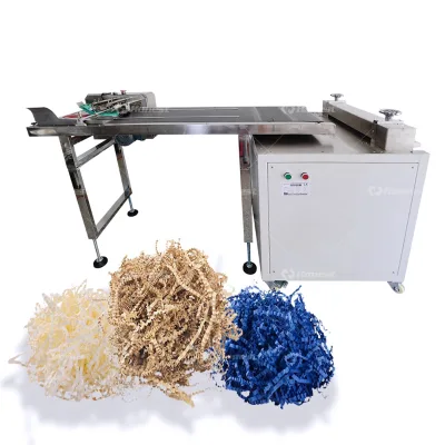 Crinkle Strip Cut Paper Shredder Machine for Making Crinkle and Straight Gift Box Filler