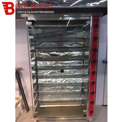 Commercial Roast Chicken Rotisserie Oven Grill Roaster Roasting Machine Rotisserie Chicken Oven