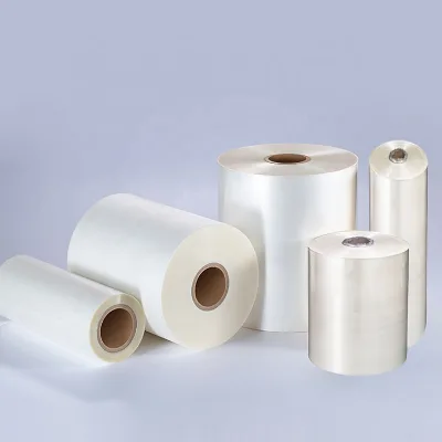 Custom Glossy Matt BOPP Thermal Lamination Film Glue Roll Dry Lamination Film BOPP Laminating Film
