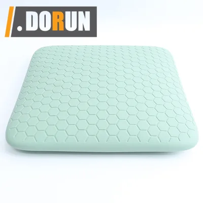 Square Portable PVC Wobble Cushion Wiggle Seat for Yoga Body Building Improved Sitting Posture Back Relief 300kg Max Load