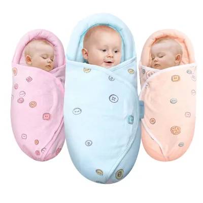 High Quality Adjustable Easy Muslin Baby Wrap Swaddle Blanket