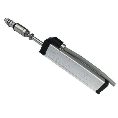 KTM Small Size Rodless Type High Precise 0.05% FS 10mm~300mm Linear Inductive Displacement Sensors Transducer