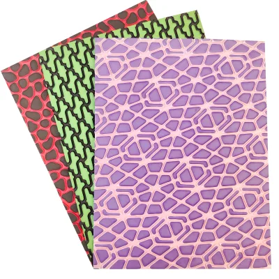 Eye - Catching Vibrant Color Custom Pattern /hardness/sizes EVA Massage Sheet for Flip - Flop Sole