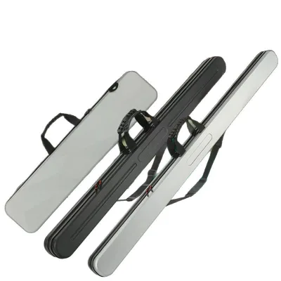 Billiard Cue Bag Hard Shell PVC Straight Rod Box 4-Hole 6-Hole Small Head Big Head Rod Cross-border Drop Shipping