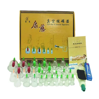 30 Pcs KangCi Magnetic Anti Cellulite Acupuncture Massage Cupping Set