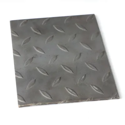 Hot Rolled Carbon Standard Steel Checkered Plate Q235B Checked Steel Plate Checker Plate Black
