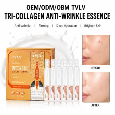 TVLV OEM ODM OBM Whitening Freckle Removing Hyaluronic Acid Aloe Vera Lotion Hydrating Tender Single Use Brightening Tone