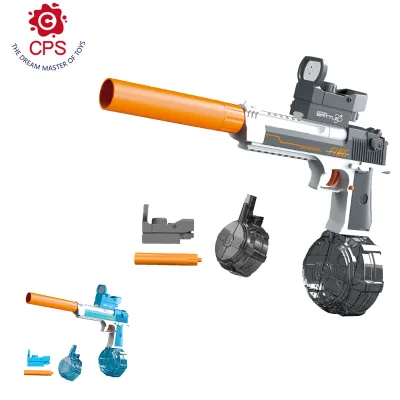 New Desert Eagle Electric Water Gun Built in Battery Manual With Automatic Toy Gun