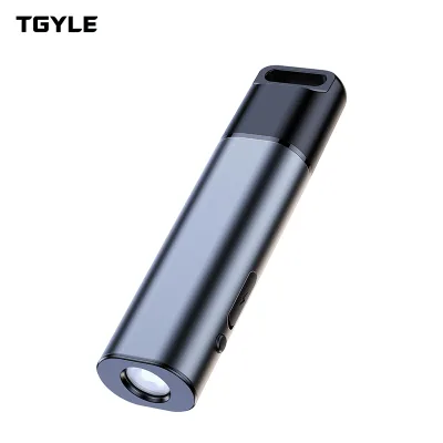 Safety Hammer Car Multi-functional Emergency Lighting Zoomable 8W LED Charging Powered Window Breaking Tool Outdoor Flashlight