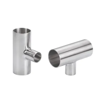Marine Grade Stainless Steel Tee Pipe Fitting 316L Boat Offshore Salt Water Resistant Equal Tee Wholesale