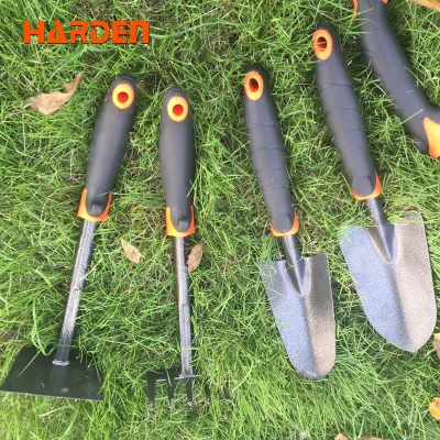 Harden Wholesale Custom Professional Carbon Steel Mini Garden Hoe with TPR Handle