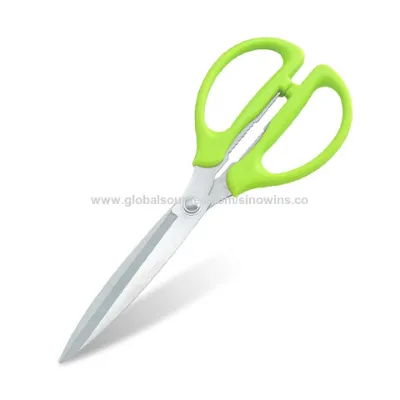 New Listing Long Sizes Straight Blade Kitchen Scissors for Kitchen Work BBQ Roast Vegetable Cutter