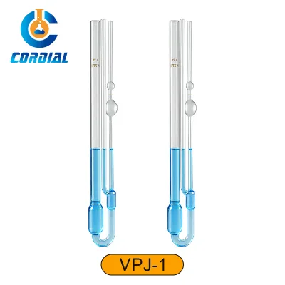 CORDIAL Borosilicate Glass Ubbelohde Kinematic Viscometer for Laboratory or Petroleum Oil Use